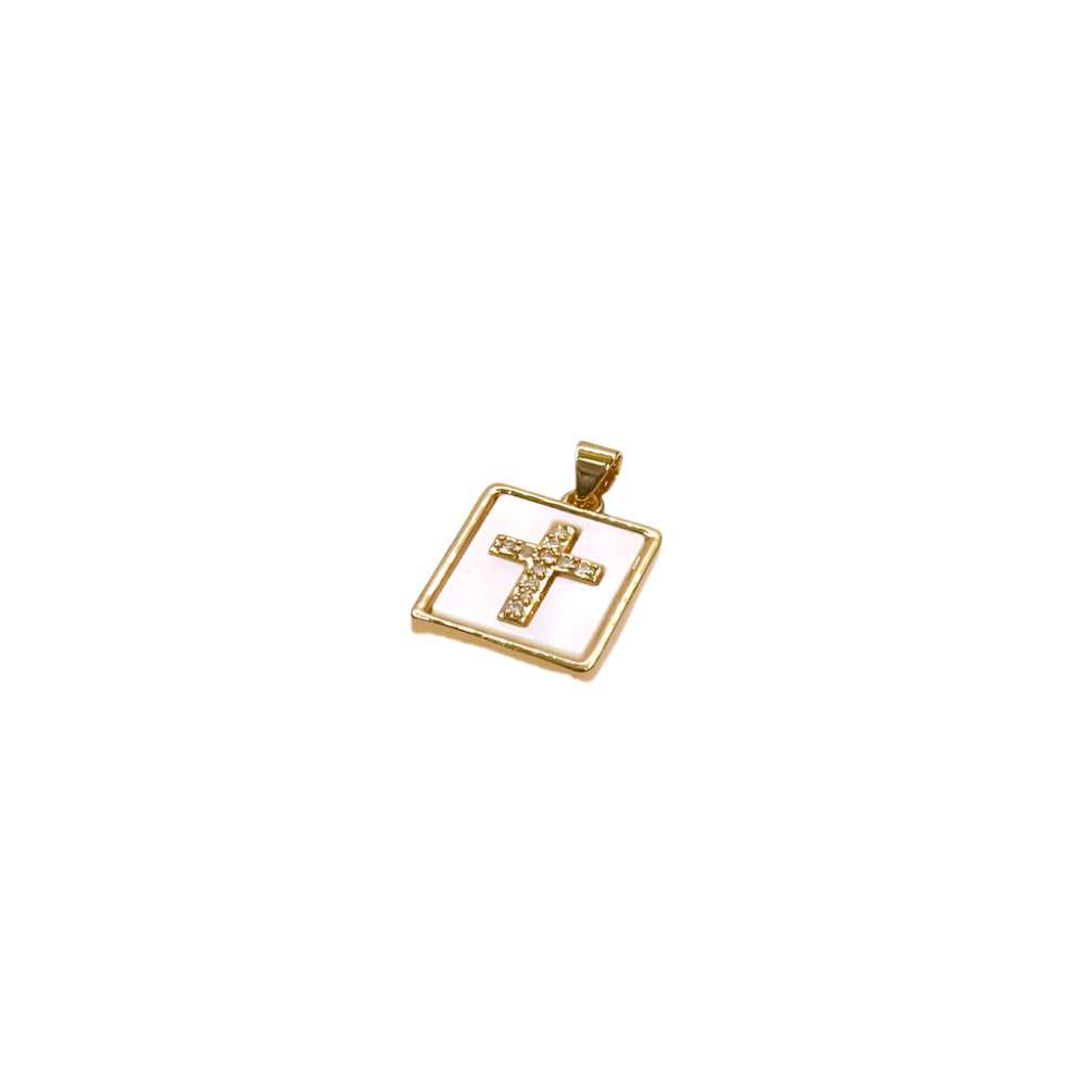 FRAME CROSS CHARM