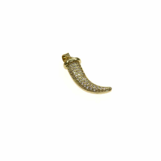 HORN PAVE CHARM