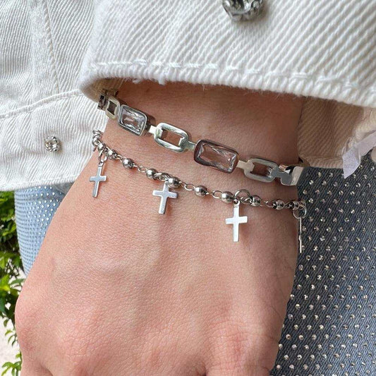 MINI CROSS BRACELET