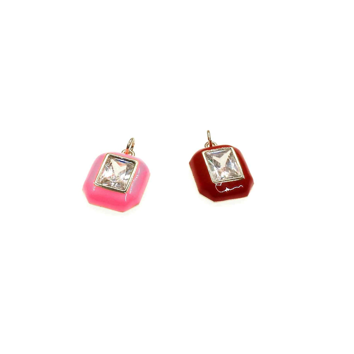 SQUARE CHARM RED & PINK